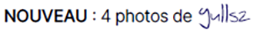 Nouveau 4 photos Gullsz